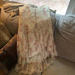 Ferry type strappy flowy dress